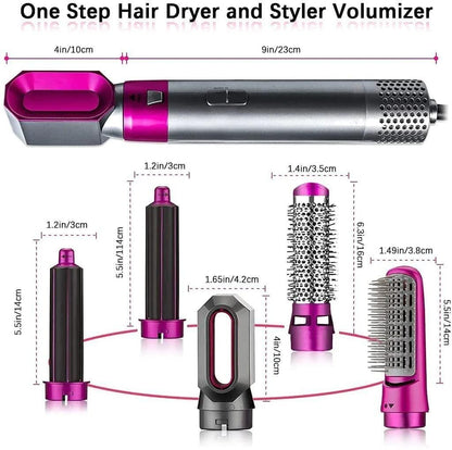 5-in-1 Multifunctional Hair Styler & Dryer with Automatic Curling