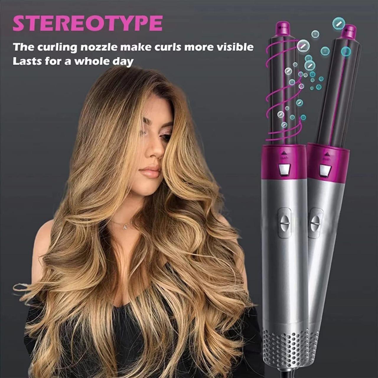 5-in-1 Multifunctional Hair Styler & Dryer with Automatic Curling