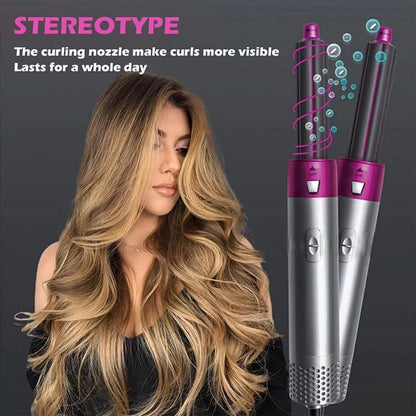 5-in-1 Multifunctional Hair Styler & Dryer with Automatic Curling