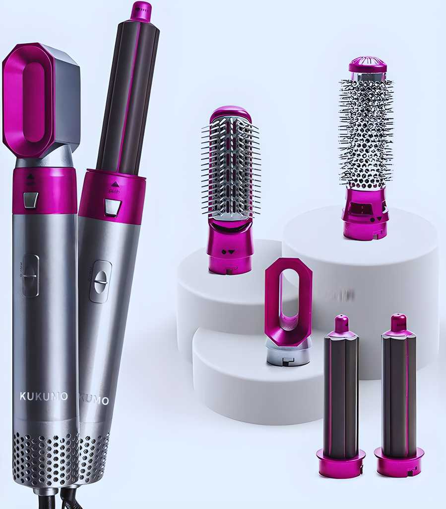 5-in-1 Multifunctional Hair Styler & Dryer with Automatic Curling