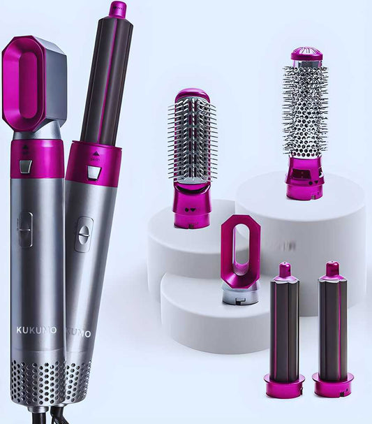 5-in-1 Multifunctional Hair Styler & Dryer with Automatic Curling
